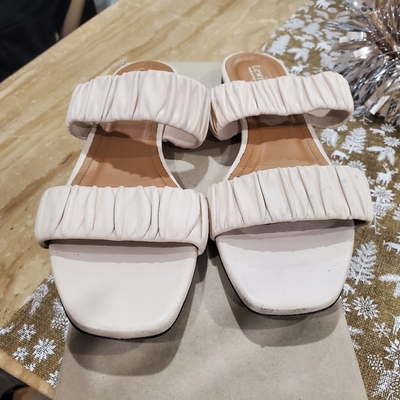 Ivory Leather Sandal - Picture 6 of 11